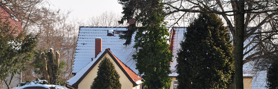 Winternacht  in Hedersleben